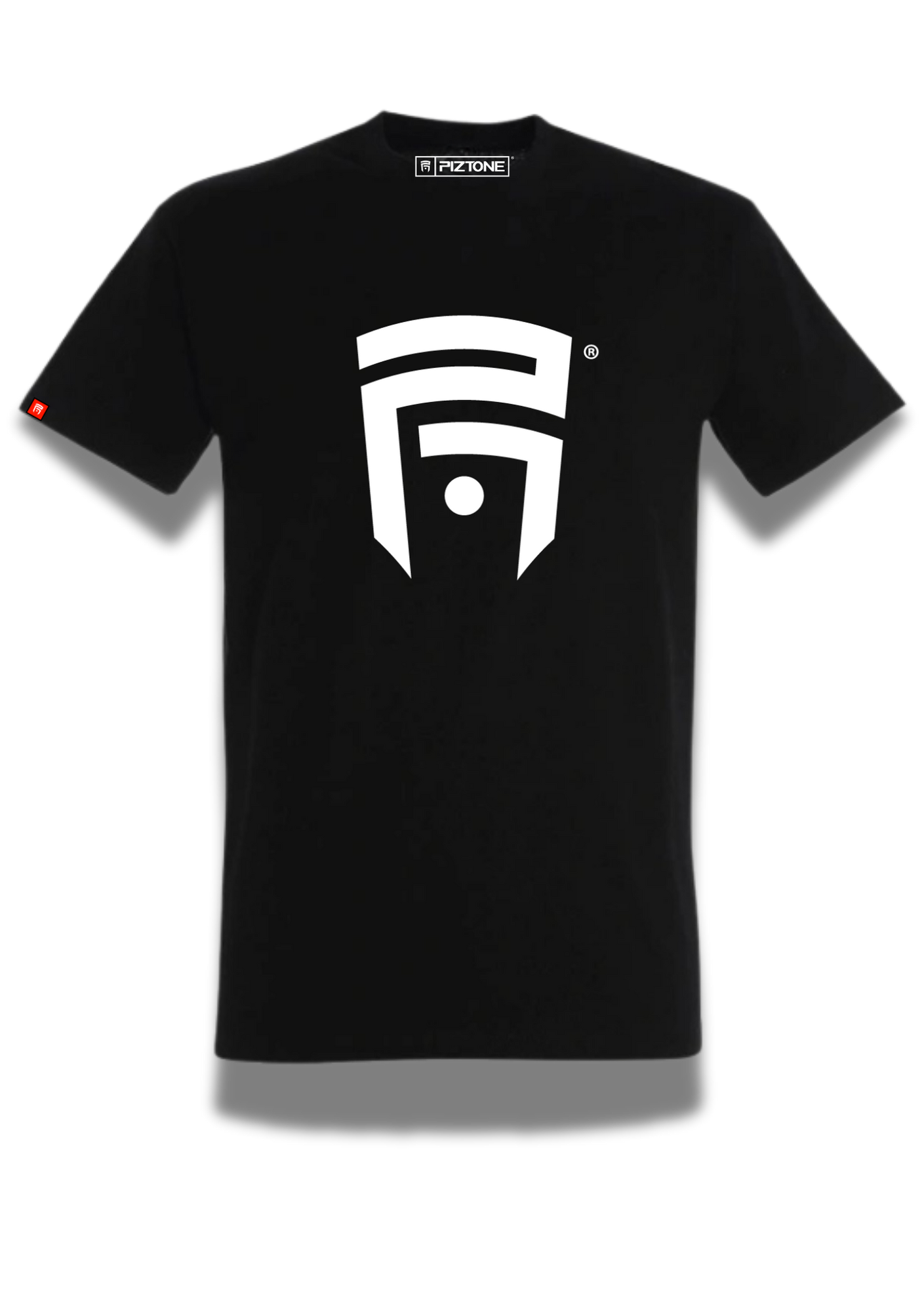 T-Shirt Homme Noir "White P1"