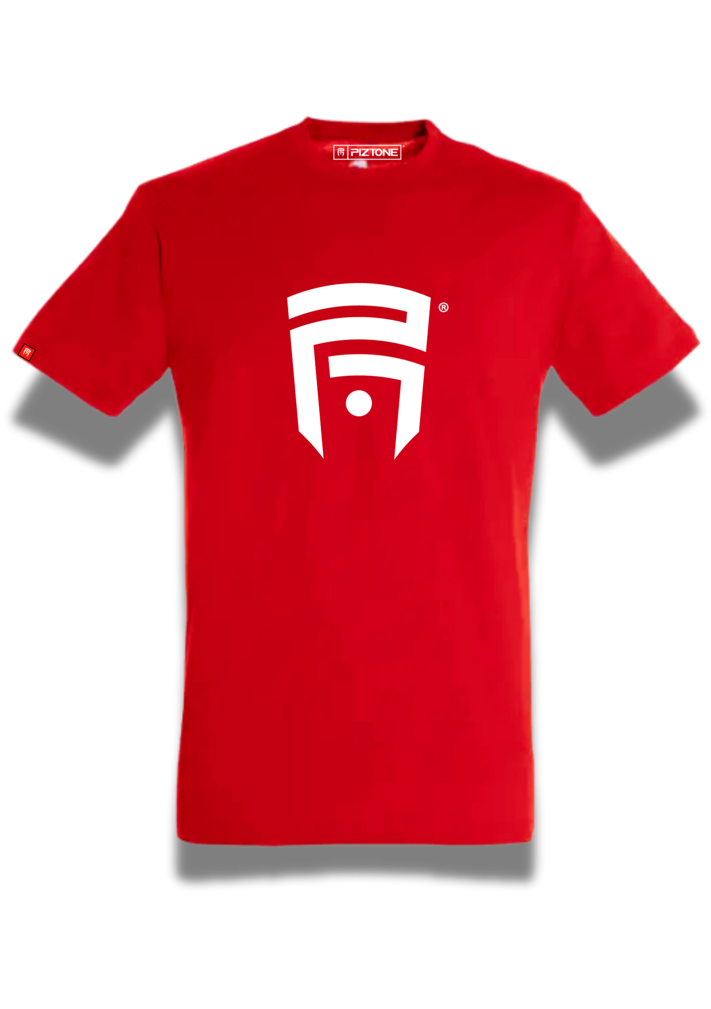T-Shirt Homme Rouge "White P1"