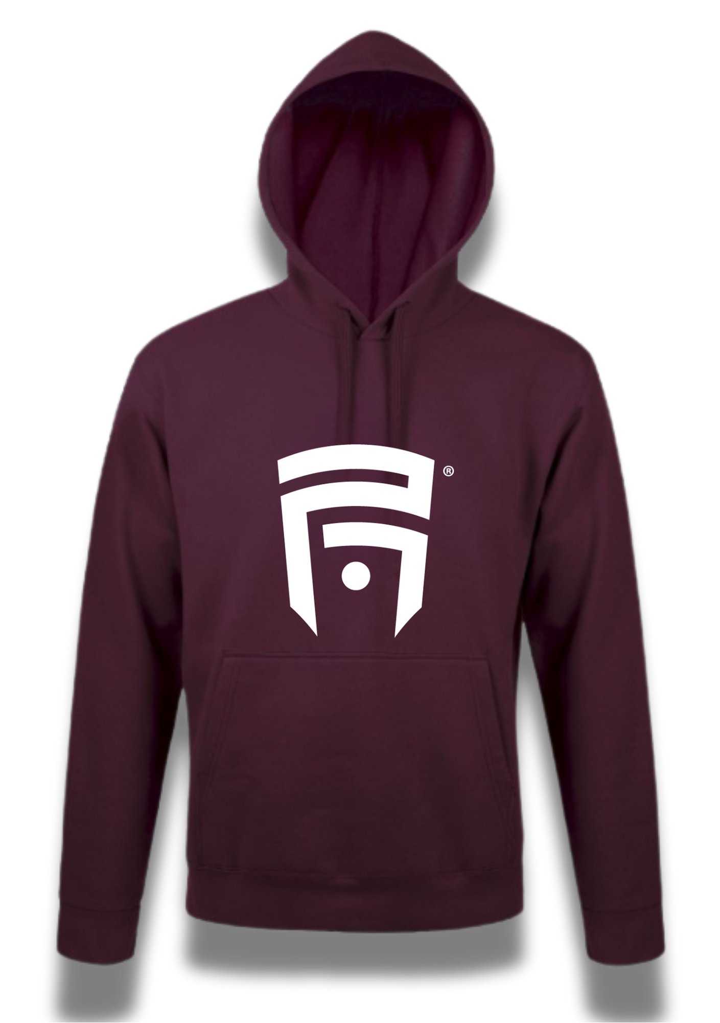 Unisex Sweatshirt Black "White P1"