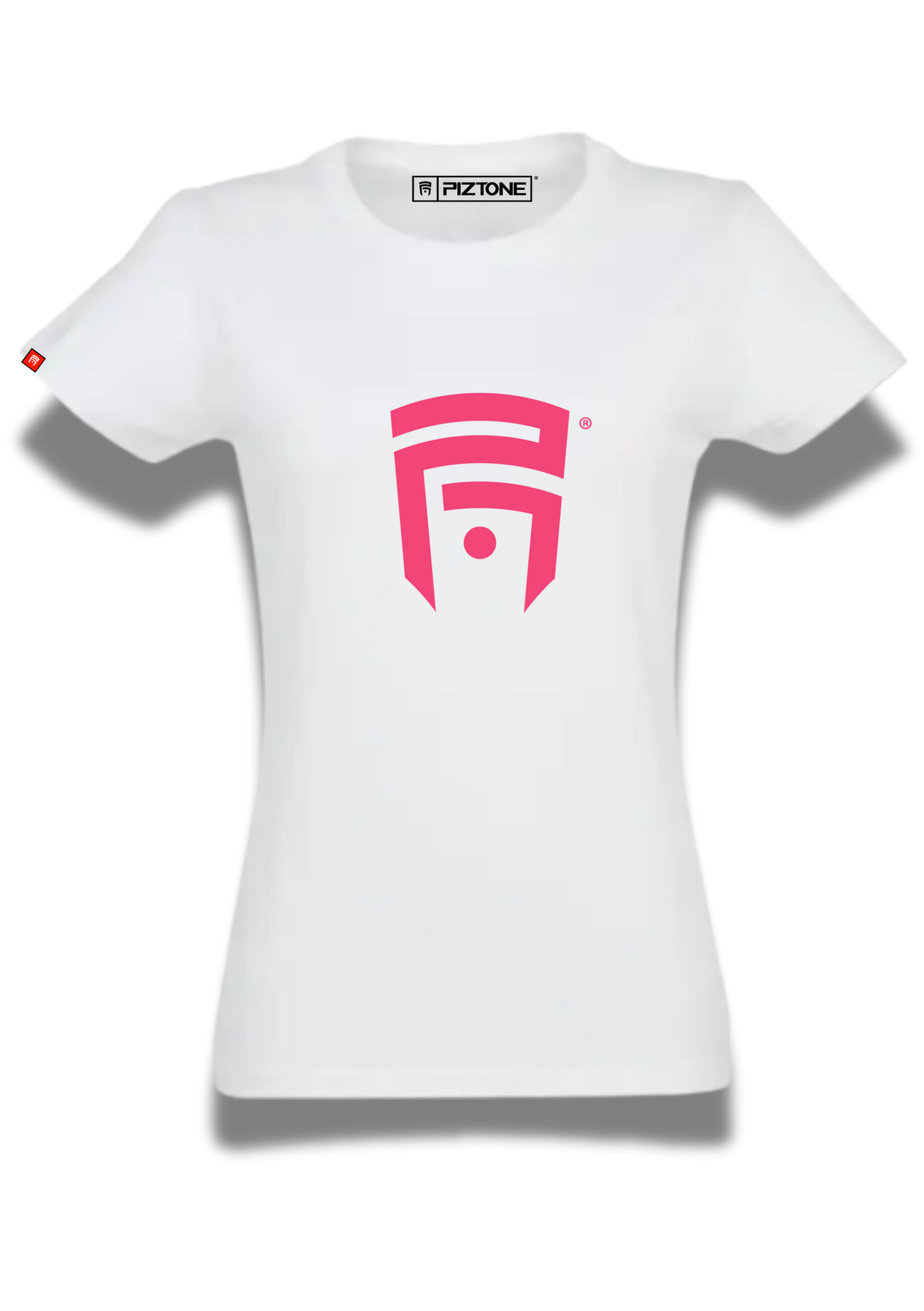 T-Shirt Femme Blanc "Rose P1"