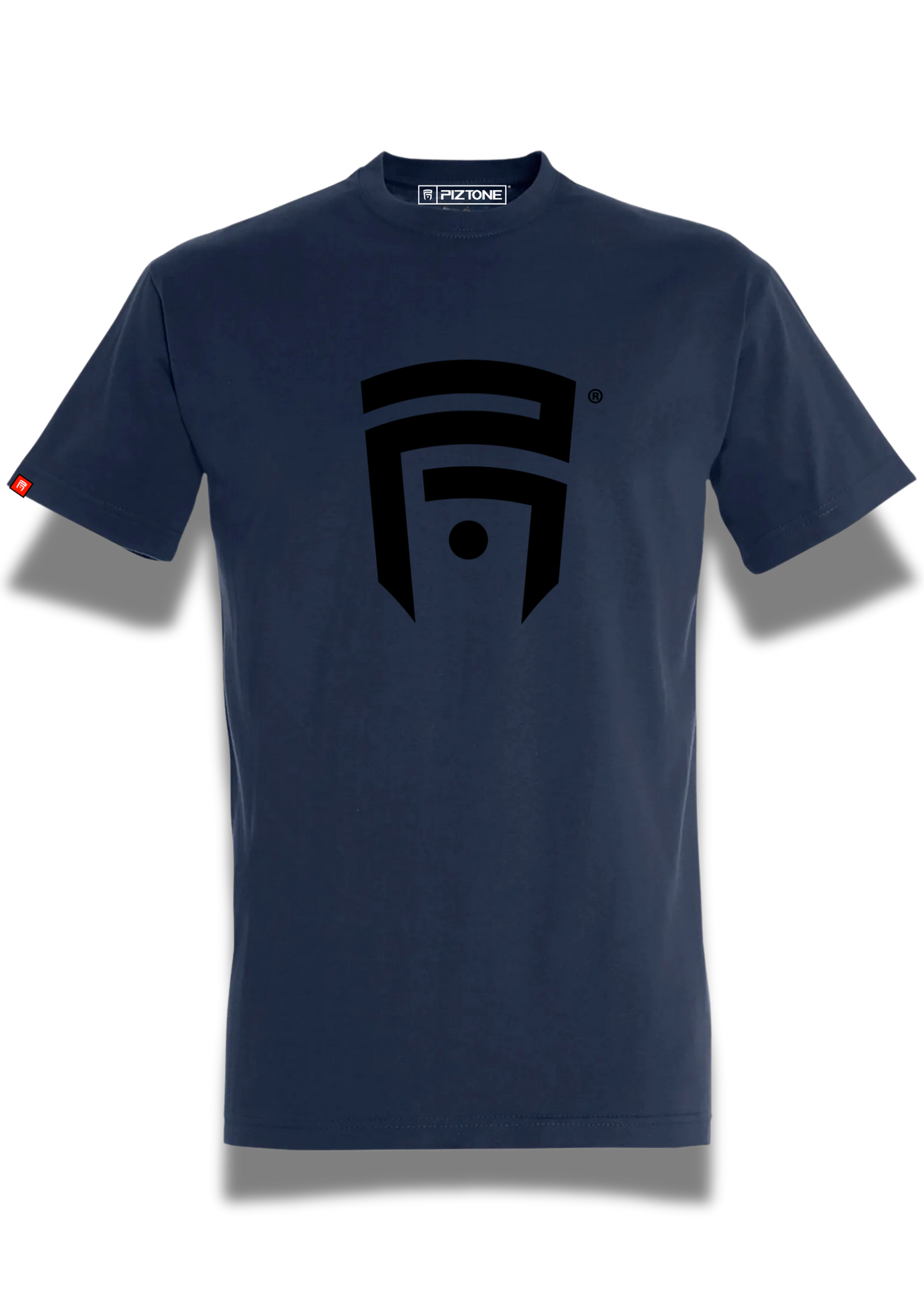 Men T-Shirt Red "White P1"